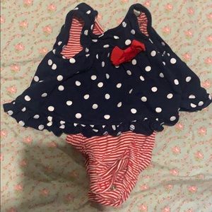 Red white and blue dress